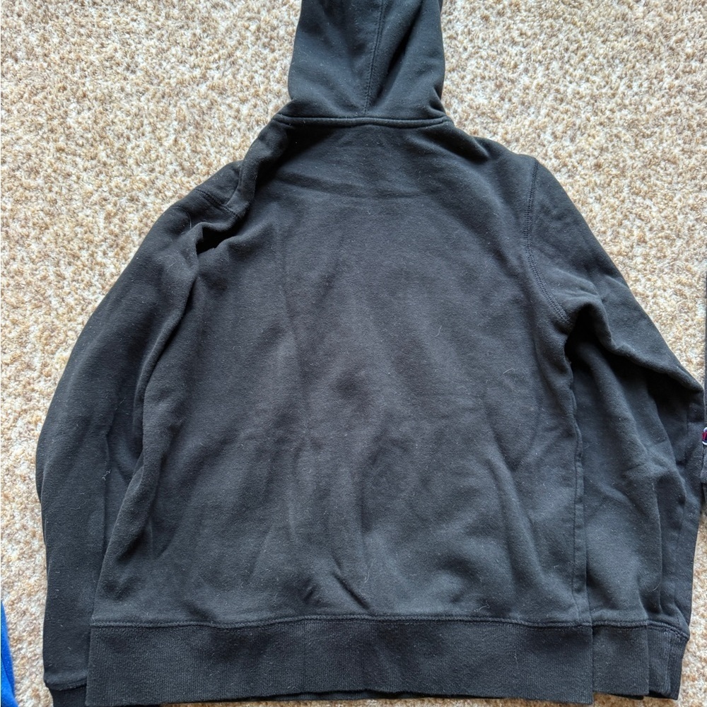 Champion Hoodie Sweatshirt, Youth large black - Picture 4 of 4